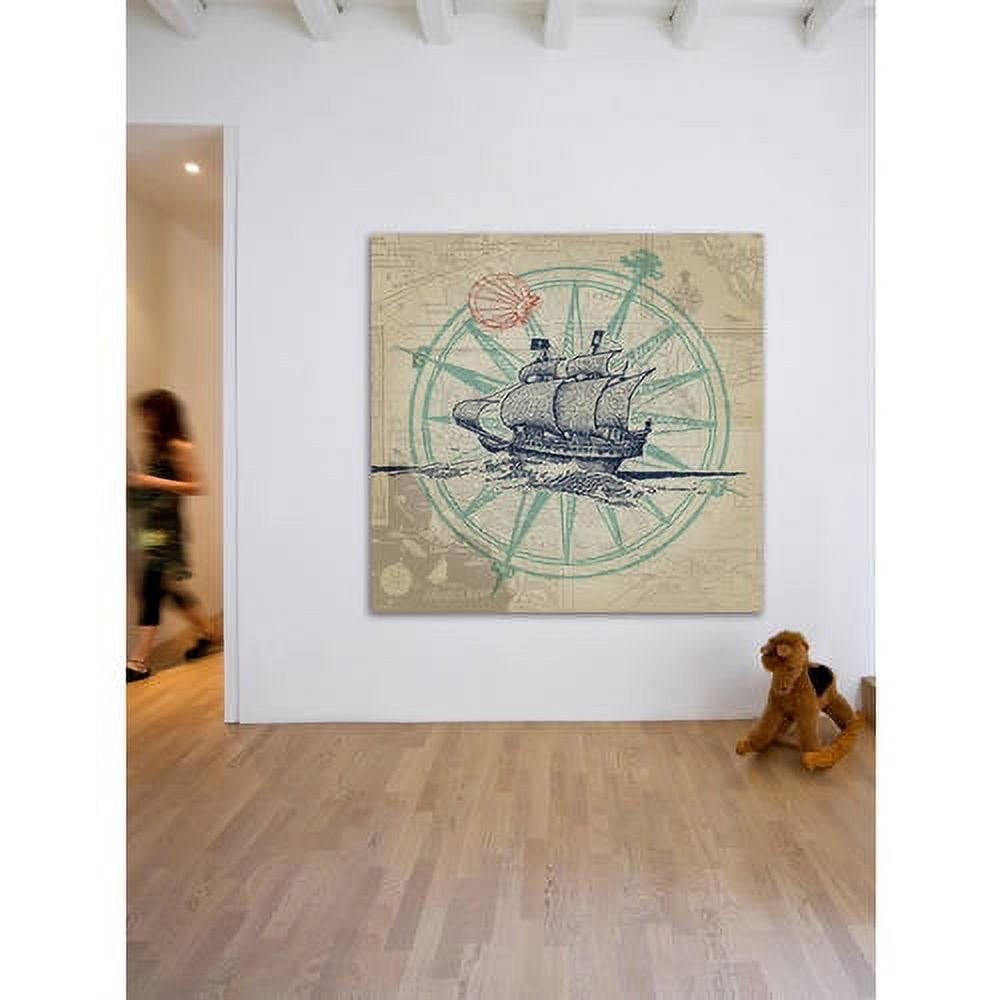 "Come Sail 2" Painting Print on Wrapped Canvas