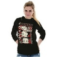thumbnail image 3 of Betty Boop A Wink And A Giggle Women's Long Sleeve T Shirt Brisco Brands S, 3 of 6