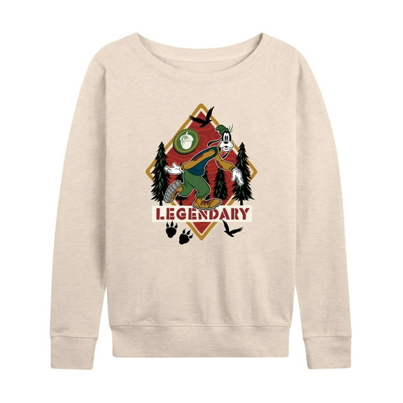 Mickey & Friends - Legendary - Women's Lightweight French Terry Long Sleeve Shirt