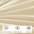 thumbnail image 6 of Clearance Cooling Blanket,Hwkond Machine Washable Lightweight Cotton Quilt - Ideal For AirConditioned Rooms All-Season Cool Comfort Easy Care 110x150cm/43.3x59.05in,Beige,110x150cm, 6 of 7