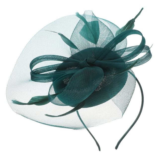 Shisuyan Fascinator Hat Tea Party Hat Fascinator Mesh Headband Women Headwear For Wedding