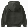 thumbnail image 5 of Staki Kids Girls Solid Jacket with Hood Toddler Outerwear Warm Autumn Winter Youth Coat 1-10Y(Black,7-8 Years), 5 of 9