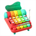 thumbnail image 1 of Juguetes de Piano para Niños Instrumentos de Percusión de Mano 2 en 1 Rompecabezas de Instrumentos de Percusión Cinco Tonos Mano A, 1 of 5