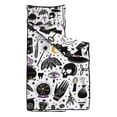 thumbnail image 2 of Black Halloween Witchcraft Elements Toddler Nap Mats for Kids Preschool,50"x20" Sleeping Mat Bag or Kids,Toddler Sleeping Bag,Toddler Nap Mat or Daycare, 2 of 6