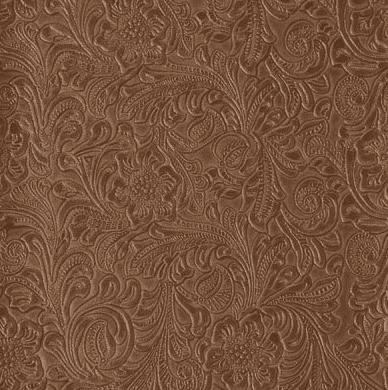 54 Wide Faux Leather Fabric Tooled, Faux Tooled Leather Fabric By The Yard