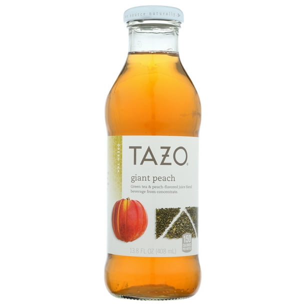 Tazo Giant Peach Green Tea & PeachFlavored Juice Blend, 13.8 Oz.