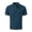 #02Black, variant on Luxury Breathable Ice Silk Polo Shirt for Men Minimalist Paris Logo Casual Business Short Sleeve Top Blue XL
