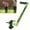 Green, variant on Upgraded Weed Eater Handle, Ergonomic String Trimmer Handle with Adjustable Shoulder Strap and Clamp, Weedeater Handle Extension for Lawn Care, Landscaping, and Yard Trimming Edging-17.7IN,1pcs,green