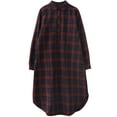 thumbnail image 5 of DailyTrove Women's Plaid Belted Mid-Length Coat - Multi-Color Options, Winter Warm, Casual Daily & Evening Outerwear, 5 of 6