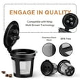 thumbnail image 2 of Reusable K Cup Filter for Keurig Coffee Machines Universal Fit Eco Friendly Easy Clean Durable Plastic, 2 of 8