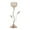 #0614-C, variant on Cheapark Exquisite Crystal Flower Candle Holder With Gold Base - Elegant Gift Romantic Decor For Home Any Space Valentine's Day Per fect