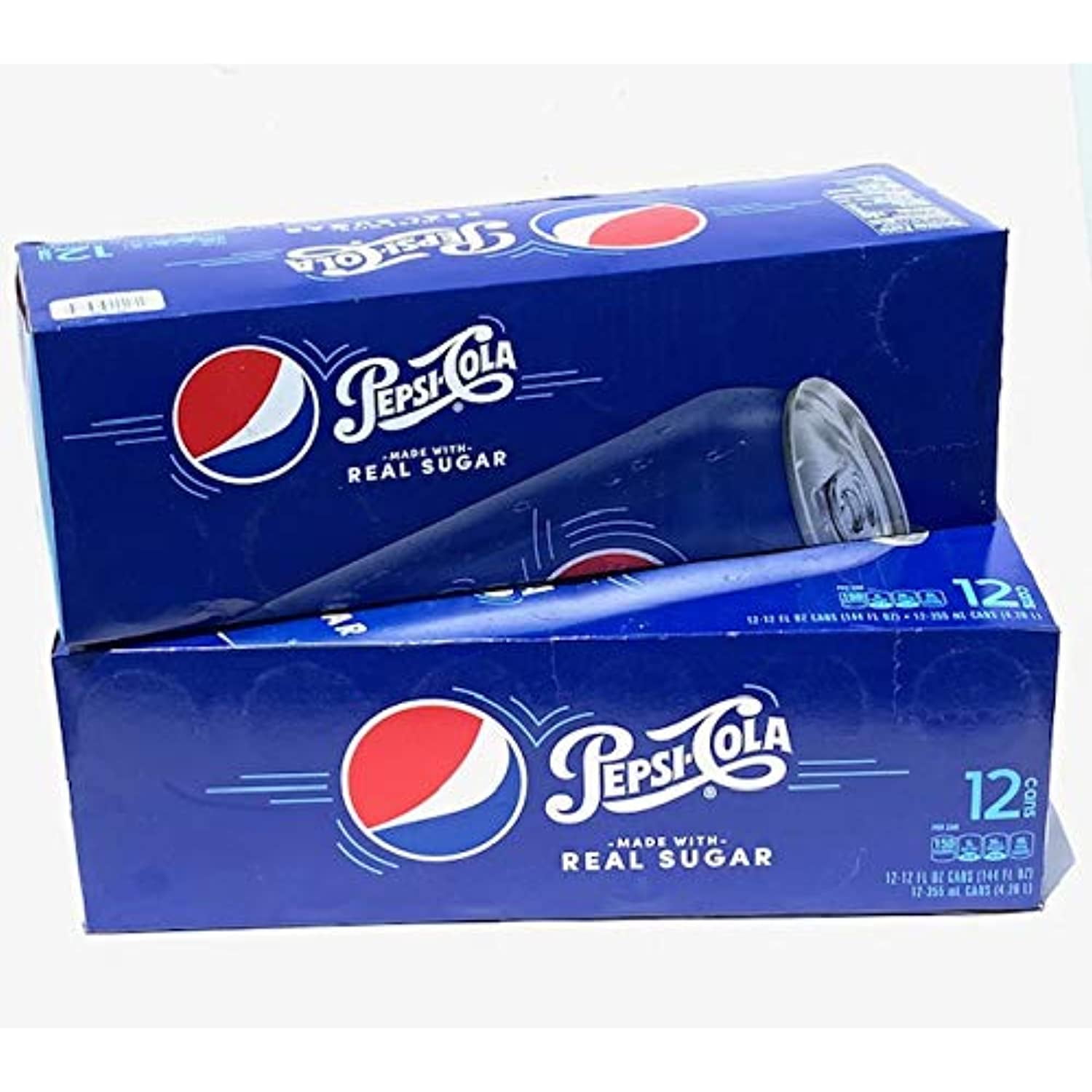 Pepsi Real Sugar, 12 Ounce (24 Cans)