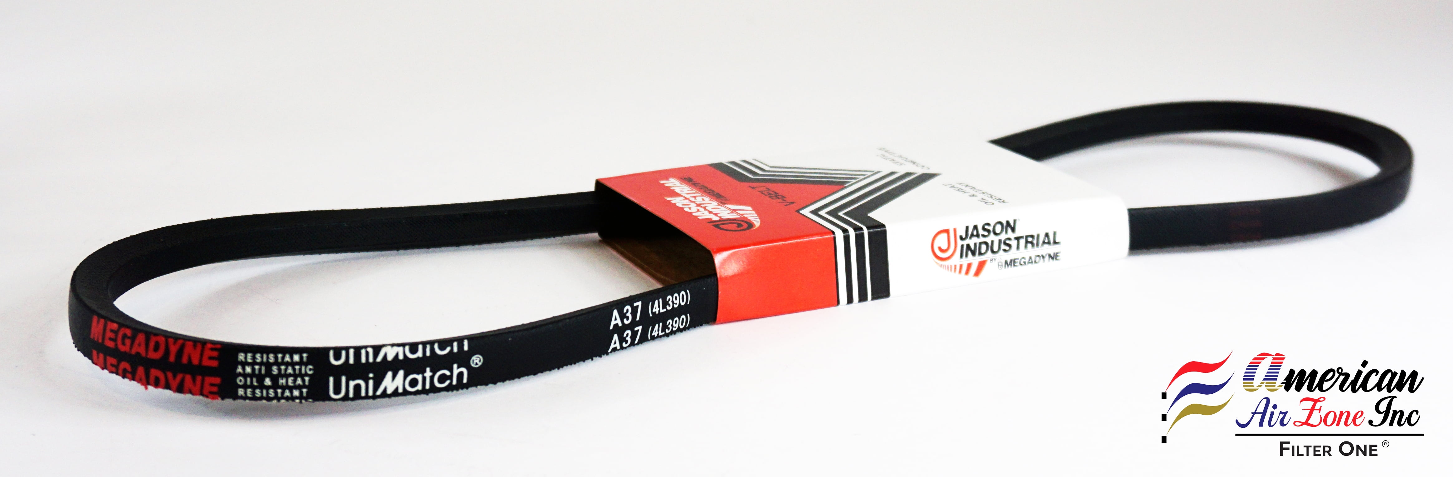A/4L Section Natural Rubber/SBR/Polyester 26 Outside Length 11/32 Thick Jason Industrial A24 4L260 V-Belt 1/2 Top Width