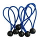 thumbnail image 2 of 18 cuerdas elásticas para bolas, toldo, lona, , correas elásticas para tienda de campaña de alta resistencia, 4''/6'' Azul Cola Bungee de bola de lona de 4 pulgadas, 2 of 8