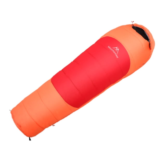 Saco de dormir para acampar al aire libre, portátil, grueso y cálido para el invierno