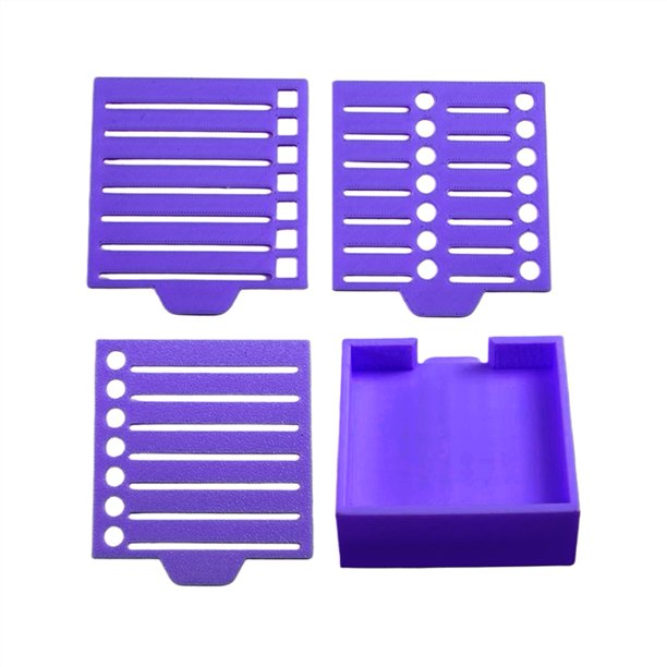 Plantilla de Notas Adhesivas Compatible con Post Notes, Base de Blocs Adhesivos de 3 X 3 Pulgadas con 2 Plantillas Incluidas, Organizador de Blocs de Notas .