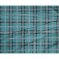 thumbnail image 4 of oneOone Polyester Lycra Fabric Tartan Check Print Fabric BTY 56 Inch Wide, 4 of 4