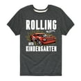 thumbnail image 3 of Hot Wheels - Rolling Into Kindergarten - Youth Short Sleeve Graphic T-Shirt, 3 of 5