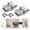 20PCS, variant on Drywall Repair Clips for 1/2 Inch Sheetrock,Stainless Steel Backing with Screws for Hole Repair & Wall Patching,Sheetrock Patch Kit for Home Improvement (10PCS)