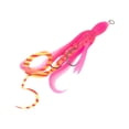 thumbnail image 1 of Señuelo de calamar para pesca de calamar, accesorio para principiantes, versátil, portátil, vívido, herramienta de pesca realista para , adultos, Rosa fluorescente, 1 of 8
