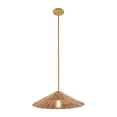 thumbnail image 4 of 1-Light Pendant in Natural Brass, 4 of 5