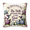 A001- Clear (Feature A), variant on Throw Pillow Cover Embroidered Hummingbird Hydrangea Decorative Pillow | Spring Decor for Home | Living Room Decor | Purple and Blue Floral Accent