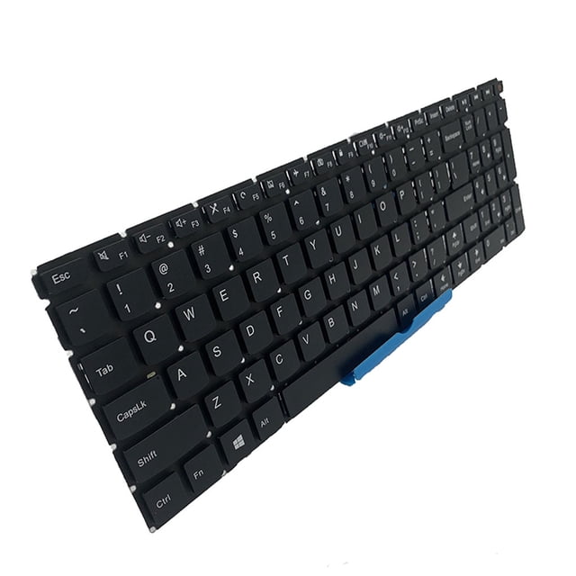 Monstrate Teclado sin marco para portátil, escritura fluida, piezas de repuesto, accesorios, reemplazo de teclados para Lenovo IdeaPad 110-15IBR Juegos de teclado y mouse para computadora