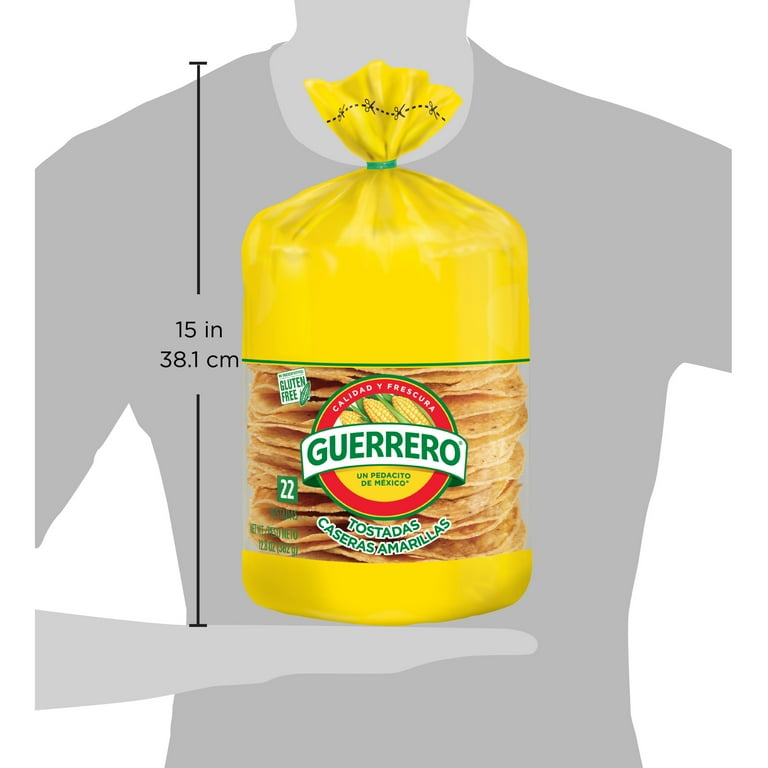 Guerrero Yellow Tostadas, 12.8 oz, 22 Count