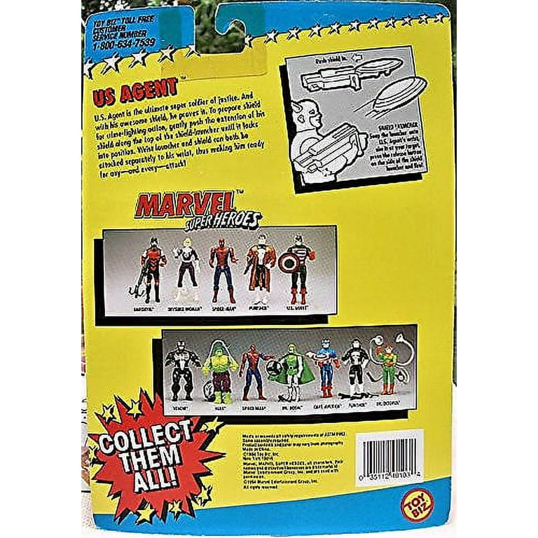 ToyBiz Marvel US Agent with Shield Launcher Action Figure