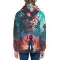 thumbnail image 4 of Lsque Mario Patten Youth Hoodie Sweatshirt Pullover with Kangaroo Pocket Boys and Girls Hoodie Warm Hoodie for Kids, 4 of 8