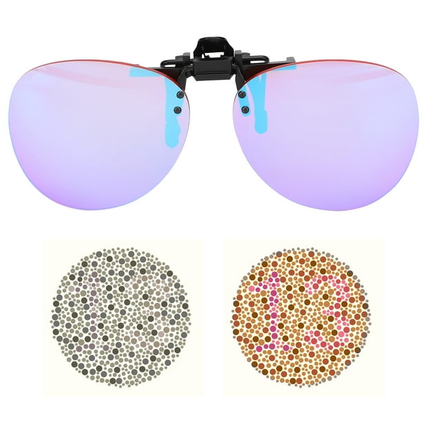 ONKE Lunettes de daltonisme pour hommes/lunettes correctrices pour aveugle  rouge-vert (lunettes aveugles de couleur). : : Santé et Soins  personnels