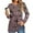 A-Floral, variant on UVN Fall Blouses for Women Long Sleeve V Neck Tunic Tops Casual Hollow Out Curved Hem Dressy Shirts