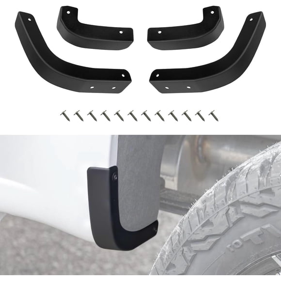 Mud Flap Delete Fit for Chevy Silverado 2019-2025,Mud Guards Mudflaps Delete Compatible with Chevrolet Silverado 1500 Accessories 2019-2025