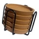 thumbnail image 5 of Juego de 5 posavasos redondos de corcho con borde y soporte, antideslizantes y aislantes térmicos, para bebidas frías y calientes, vasos de bar o, 5 of 9