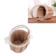 thumbnail image 4 of Cesta de flores con almohada de anillo tamaño pequeño cómoda para llevar cesta de flores vintage fijada de forma segura para bodas ANGGREK Otros, 4 of 8