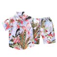 thumbnail image 2 of Uxgjfwu Kids Outfits Sets Beachwear Short Sleeve Shirts Shorts Sets Printed Casual Clothing Sets Toddler Boys Summer Clothing Set, 2 of 4