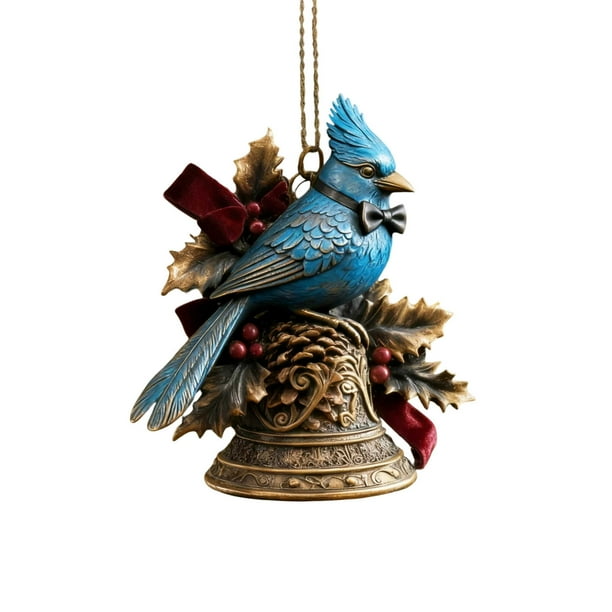 Adorno navideño, adorno decorativo colgante, diseño de reloj, decoración del árbol navideño con colgante de 10 cm para celebraciones festivas