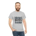 thumbnail image 3 of Blessed Grateful Thankful, Unisex Tee, 3 of 5