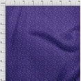 thumbnail image 4 of oneOone Polyester Spandex Indigo Blue Fabric Floral Diy Clothing Quilting Fabric Print Fabric By Yard 56 Inch Wide, 4 of 4