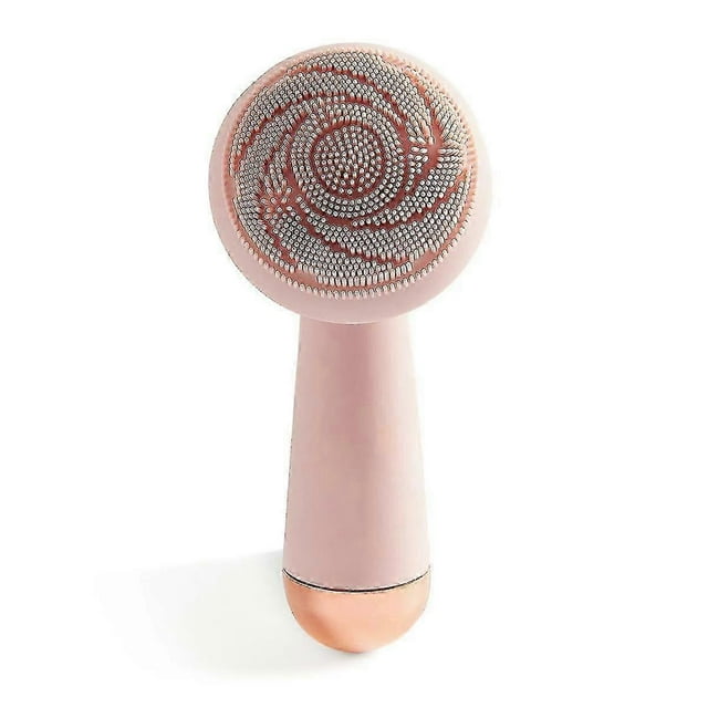 Facial Cleansing Brush, Electric Silicone Face Scrubber, Gentle Vibrating and Massage, Mini Sonic Skin Exfoliator Tool