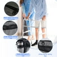 thumbnail image 3 of Walker Bag with Cup Holder for Folding Walker Rollator, Large Capacity Detachable Walker Basket Pouch, Walker Accessories Wheelchair Bag Caddy to Hang on Back for Adult Seniors Handicapped, 3 of 7