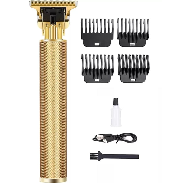 Maquina Para Cortar Cabello Color Dorado