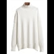 thumbnail image 1 of Suéter de Larga y Cuello Alto para Mujer, Estilo Informal, Holgado, de Punto Grueso, para Otoño e Invierno. L, 1 of 10