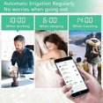 thumbnail image 2 of Watering Timer, Smart Watering Timer with WiFi and Bluetooth App Control, Compatible with Alexa and Google Assistant with 15 Separate Irrigation Progr, 2 of 3
