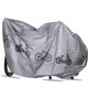 thumbnail image 2 of 2 piezas impermeable al aire libre, cubierta para bicicleta lluvia sol UV polvo a prueba de viento, cubierta de lluvia para bicicleta eléctrica de carretera de montaña (negro + gris) ShuxiuWang 1327537078012, 2 of 5