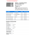 thumbnail image 2 of Radiator 1 - Compatible with 2001 - 2007 Ford Escape 3.0L V6 2002 2003 2004 2005 2006, 2 of 2