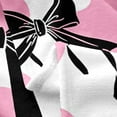 thumbnail image 5 of Cute Bowknot Blanket 40"x50" Girls Bow Plush Throw Blanket, for Kids Boys Girls Decor Pink White Cowhide Flannel Fleece Blanket Elegant Bow Bedroom, 5 of 6