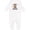 AA-White, variant on Mimi Little Monkey Grandchild Baby Romper Coveralls
