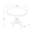 thumbnail image 5 of 5  Pc  counter  height  Dining  set  -  Table  and  4  Kitchen  bar  stool., 5 of 5