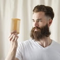 thumbnail image 4 of Handmade Green Sandalwood Beard Comb Kit with Fine Dual Action, 4 of 5